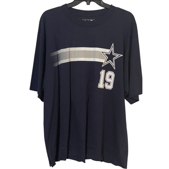NFL Shirts Dallas Cowboys T Shirt Mens Size Xl Navy Blue White Gray Austin 9 Football Tea